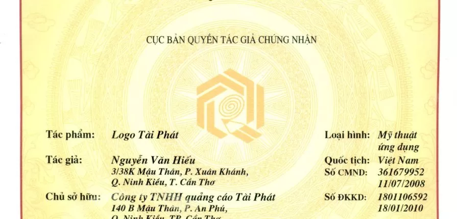 Đăng ký bản quyền logo Đăng ký bản quyền logo
