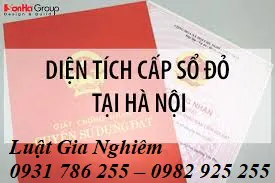 Diện tích tối thiểu để được cấp sổ đỏ tại Hà Nội Diện tích tối thiểu để được cấp sổ đỏ tại Hà Nội