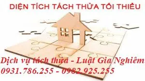 Diện tích tối thiểu để được tách thửa tại Hà Nội