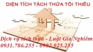 Diện tích tối thiểu để được tách thửa tại Hà Nội