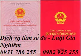 Dịch vụ làm sổ đỏ nhanh trọn gói tại Hà Nội