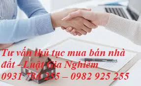 Thủ tục mua bán nhà đất