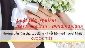 Dịch vụ đăng ký kết hôn với người Nhật Dịch vụ đăng ký kết hôn với người Nhật