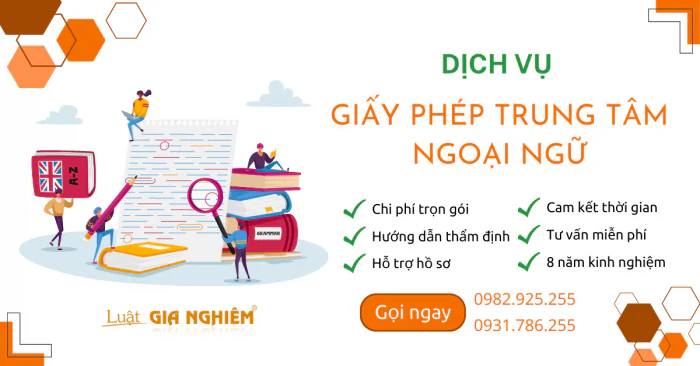 Giấy phép trung tâm ngoại ngữ