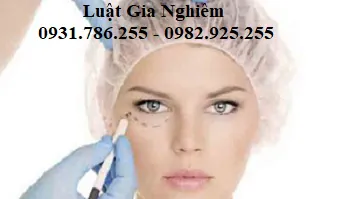 Thủ tục mở phòng khám chuyên khoa thẩm mỹ Phòng khám chuyên khoa phẫu thuật thẩm mỹ