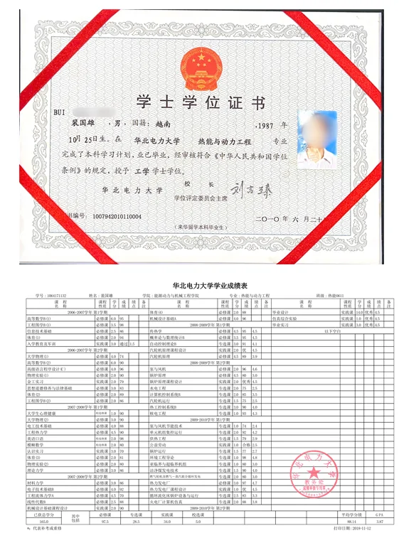 Dịch Vụ Thủ Tục Công Nhận Văn Bằng Nước Ngoài 2025 Công nhận văn bằng Trung Quốc